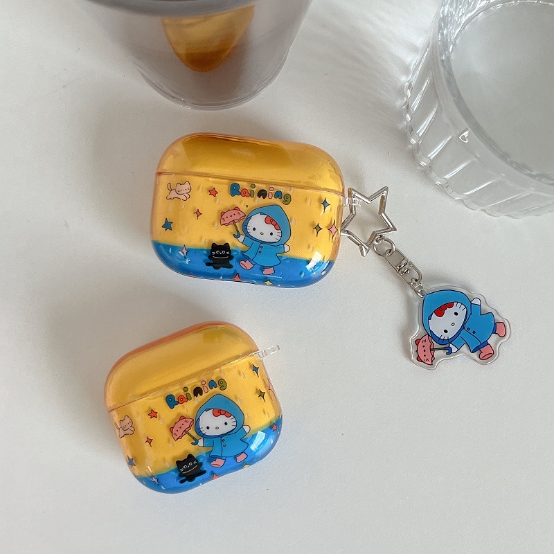 雨衣凯蒂猫适用苹果耳机套新款