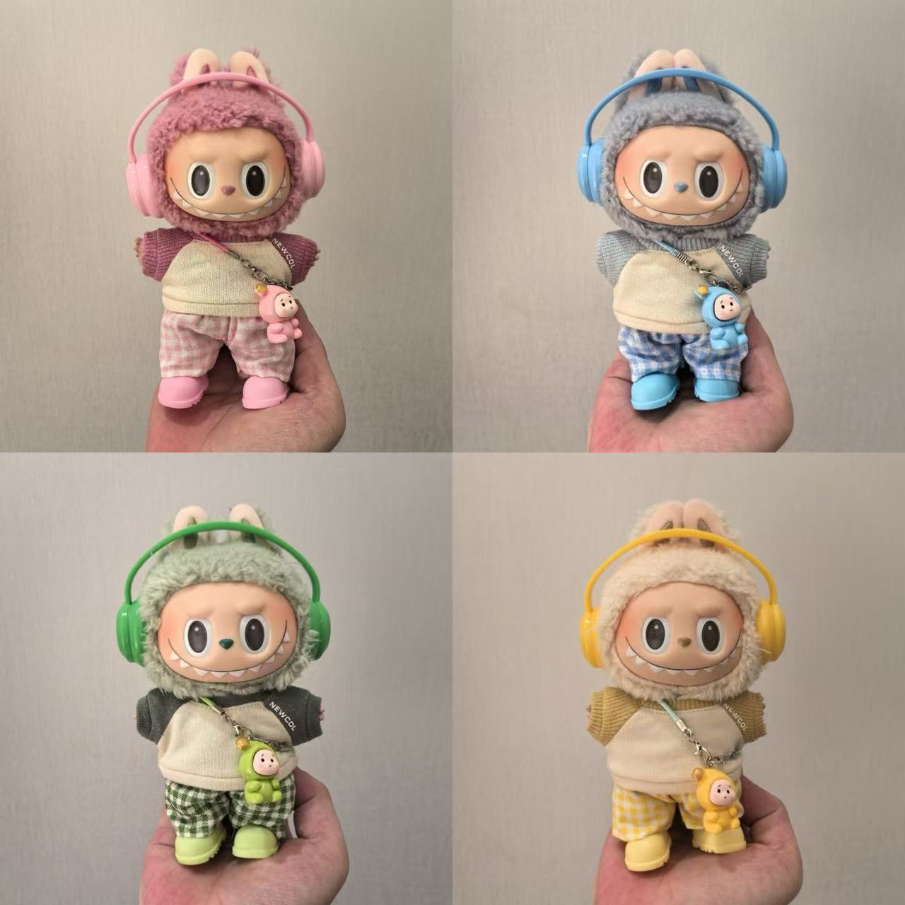 耳机休闲拉布布娃衣一二三代