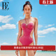 女2025新款 BE范德安时尚 系列女士连体泳衣遮肚显瘦性感美背泳装