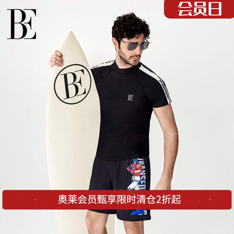 BE范德安男士五分泳裤沙滩度假冲浪速干2025新品