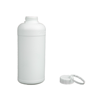 加厚塑料氟化瓶100 250 300 500 1000ml聚乙烯HDPE材质桶溶剂瓶1 2.5 5 10L升