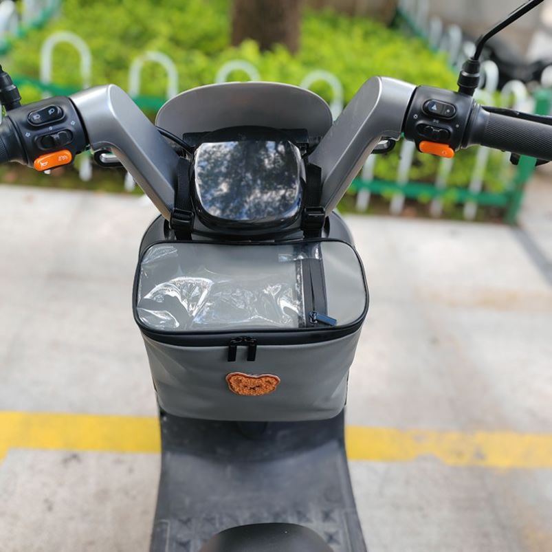 电动车三轮车通用前置多功能大容量收纳储物挂包神器