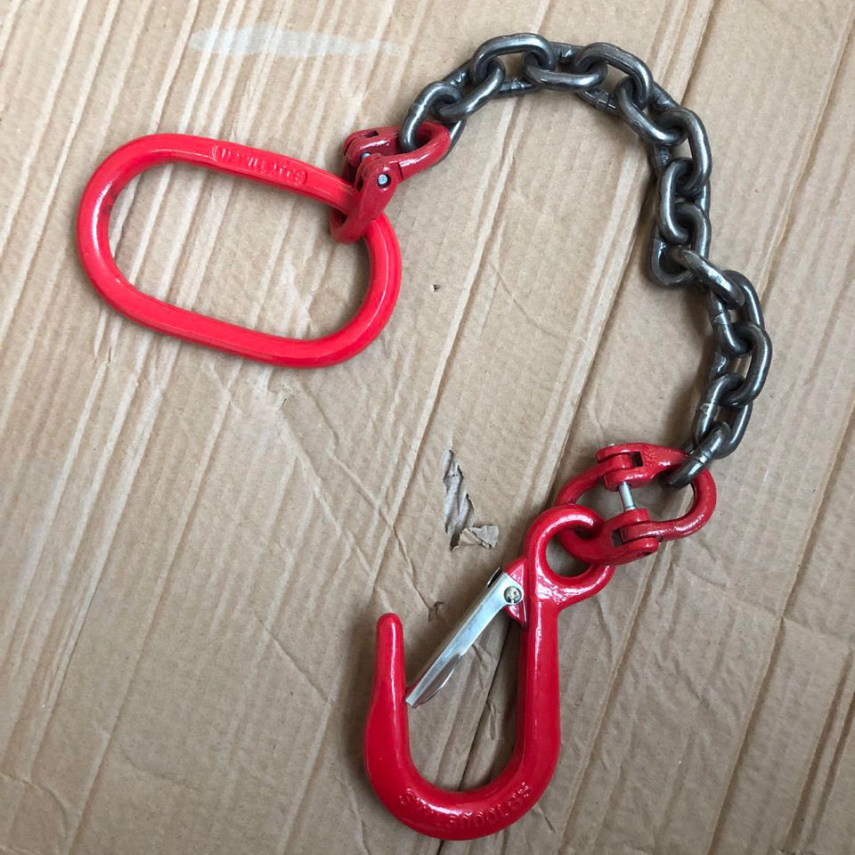 吊索具集装箱活动房吊具货柜钩钢筋钩吊车电梯开口80级锰钢吊钩组