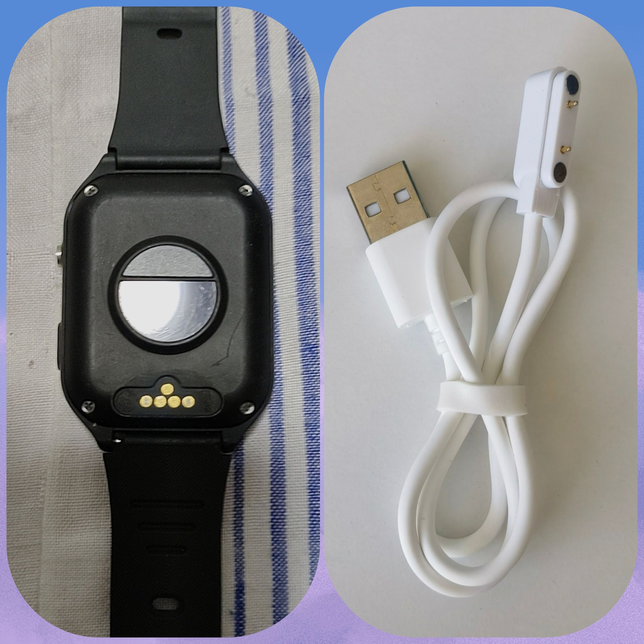 适用子藤园FA23充电线表带手环手表通用电话手表充电线器果芯云