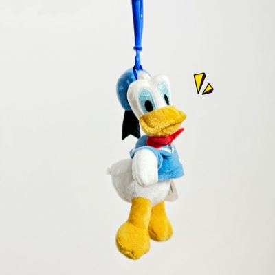 唐老鸭冬季可爱书包挂件包挂饰