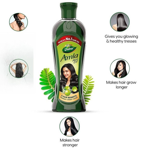 现货100ml 印度Dabur amla Hair Oil 减少掉发/生长新发