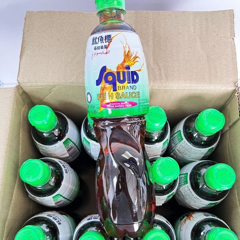 泰国鱼露进口鱼虾酱油提鲜鱿鱼标香甜鱼露