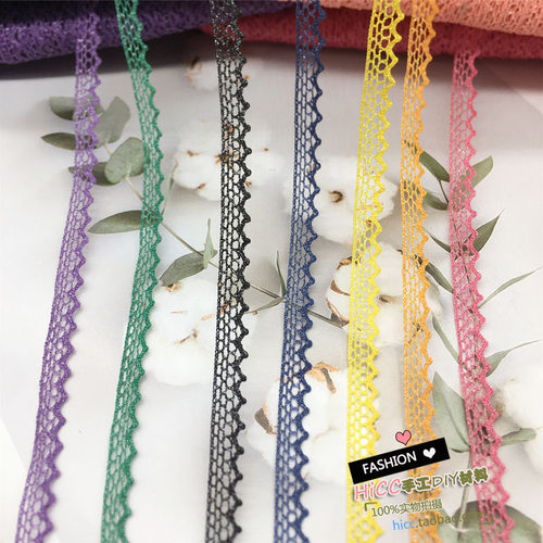 韩国进口亮丝diy发饰花边辅料
