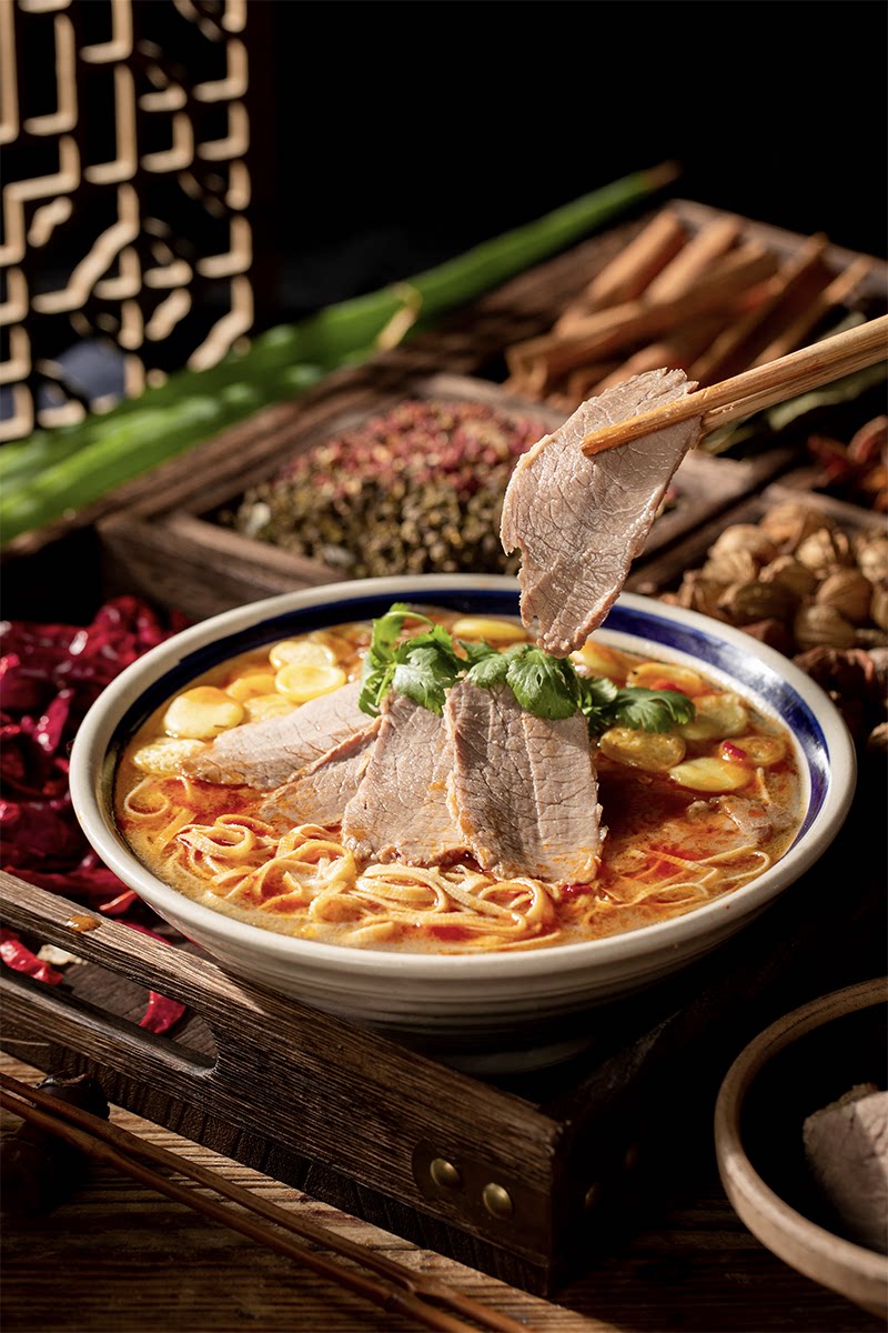 【顺丰包邮】冷冻保存淮南牛肉汤正宗安徽特产牛肉粉丝汤方便面速