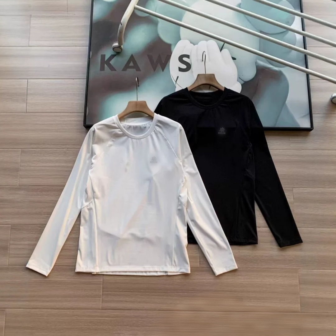 男士新款高端圆领长袖T恤