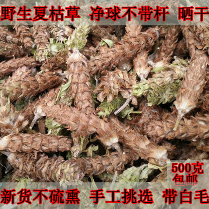 夏枯草花穗夏枯球茶夏姑草白毛夏枯球夏菇草夏谷草下古草凉茶新货