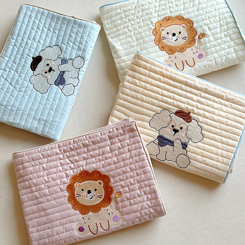 全棉枕头套水洗棉夹棉纯棉乳胶枕套儿童一对装成人单个宝宝婴儿