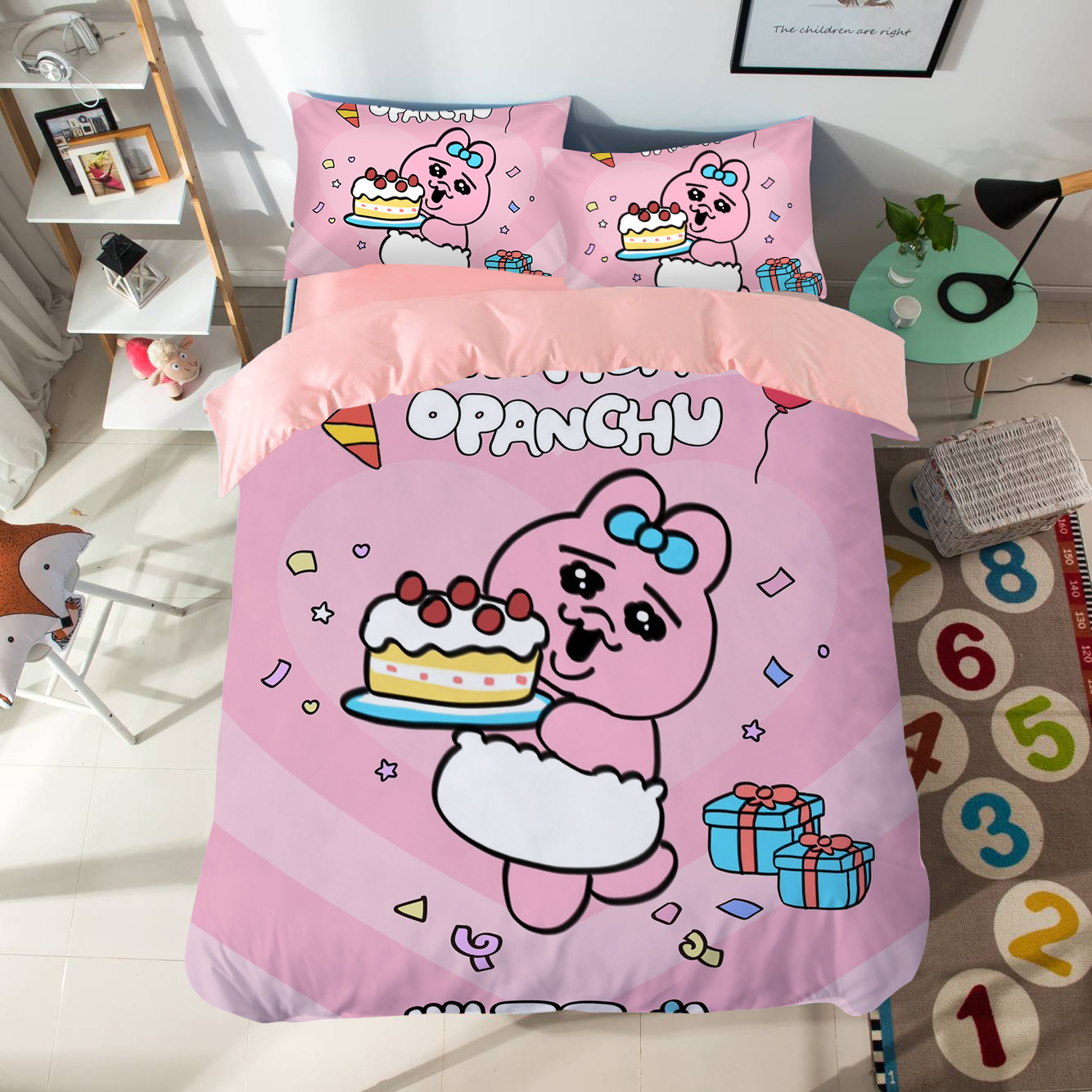 opanchu内裤兔床单被套四件套