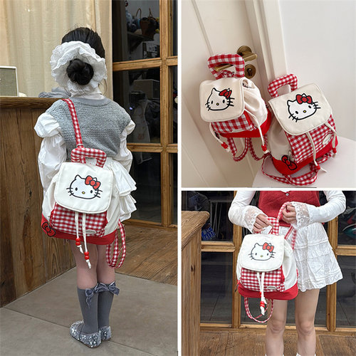 轻便可爱KT猫女童背包