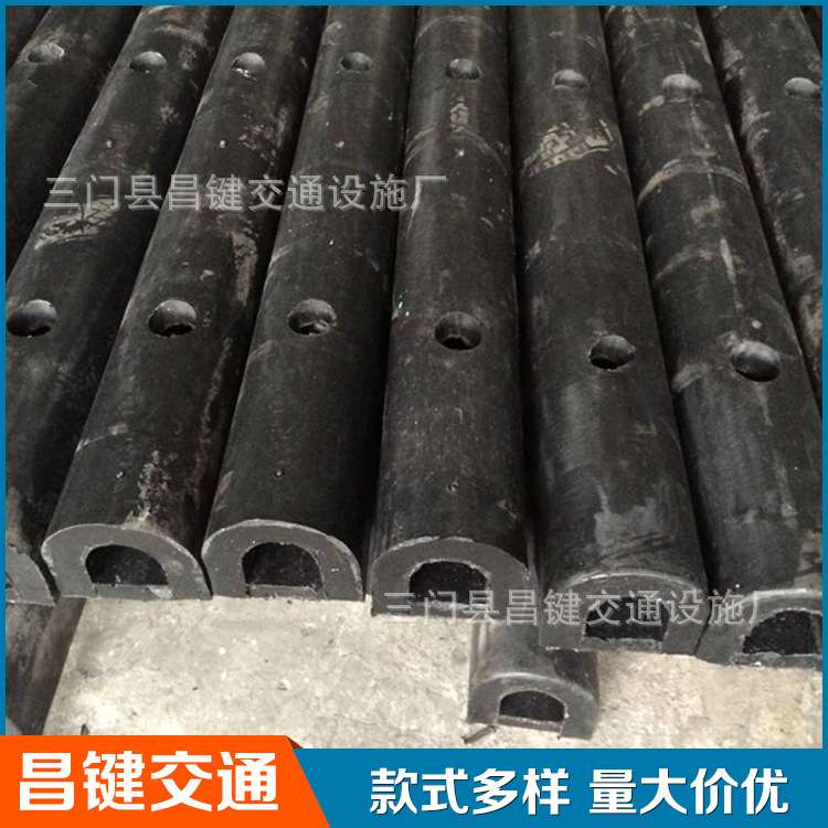 码头港口防撞护舷 轮船护舷 D150*2000L型号护舷防卸货平台撞胶条