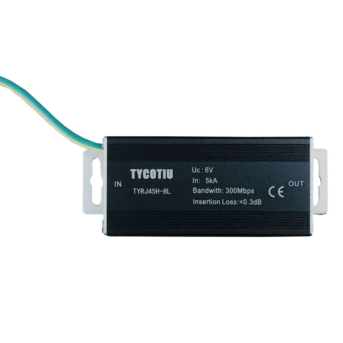 避雷器信号rj45以太网防雷器计算机千兆网络数据浪涌保护器