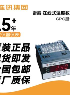 Raytek雷泰RAYGPC温度安装显示器表面版GPCM在线式温度数显仪探头