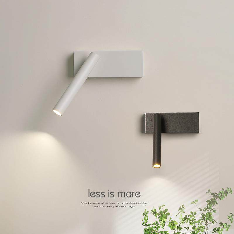 简约现代卧室床头灯阅读壁灯个性创意过道楼梯全光谱壁挂式壁灯