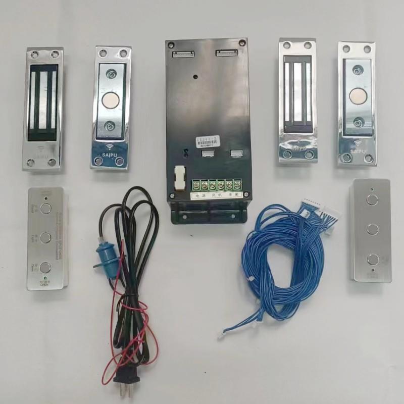 传递窗控制器电子连锁不锈钢面板控制传递箱电子磁力互锁开关