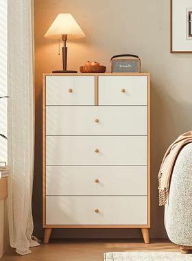斗柜五斗柜抽屉柜现代卧室储物柜收纳柜客厅靠墙小立柜边柜健之章