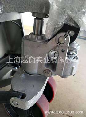 1150*5602t不锈钢液压地牛秤越衡不锈钢叉车磅秤