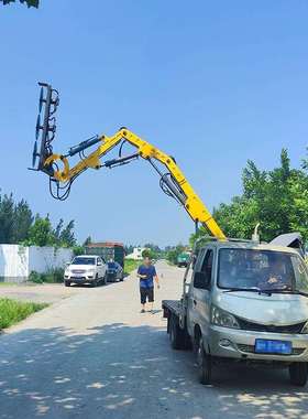 绿篱修剪机高空树枝修剪车设备边坡中分带绿篱机