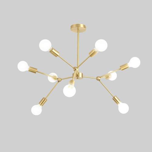 北欧吊灯工业风灯具后现代客厅灯简约餐厅卧室灯饰创意魔豆分子灯