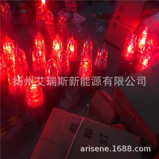 航空障碍灯太阳能航标灯楼顶警示铁塔信号灯LED航海灯