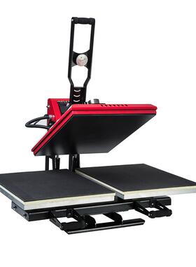 40*60cm双工位手动热转印机服装热转印机烫画heatpress烫印机