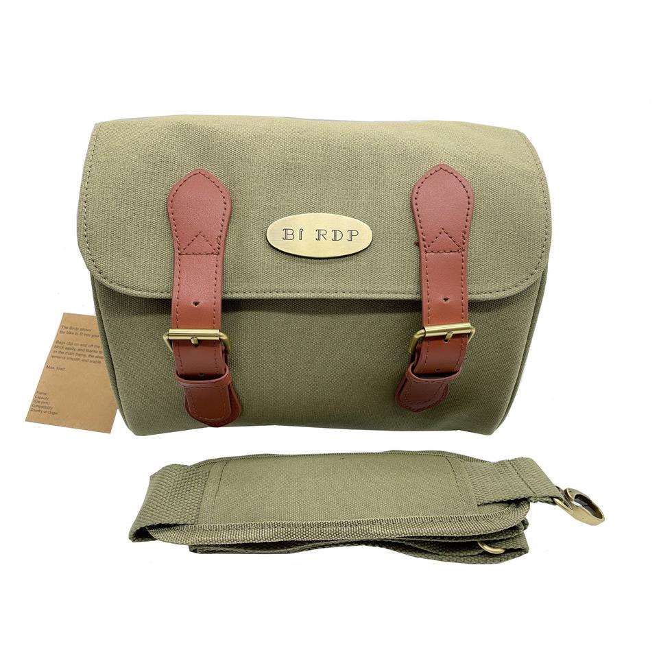 自行车复古车把包折叠车把横包小布车包鸟车坐垫包412斜跨野餐包