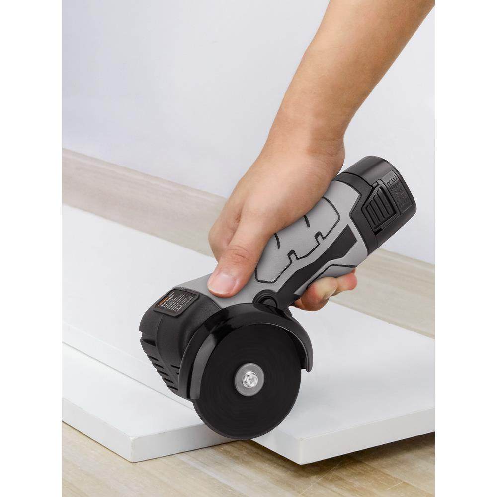 迷你角磨机多功能家用切割机充电小型锂电手磨机清缝机电动砂轮机