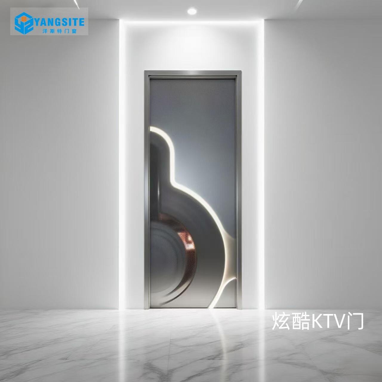 网红发光KTV酒吧隔音门