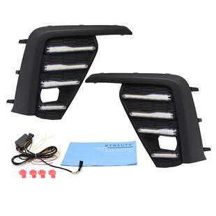 适用于斯巴鲁ascent2024款LED日行灯日间行车灯雾灯双色