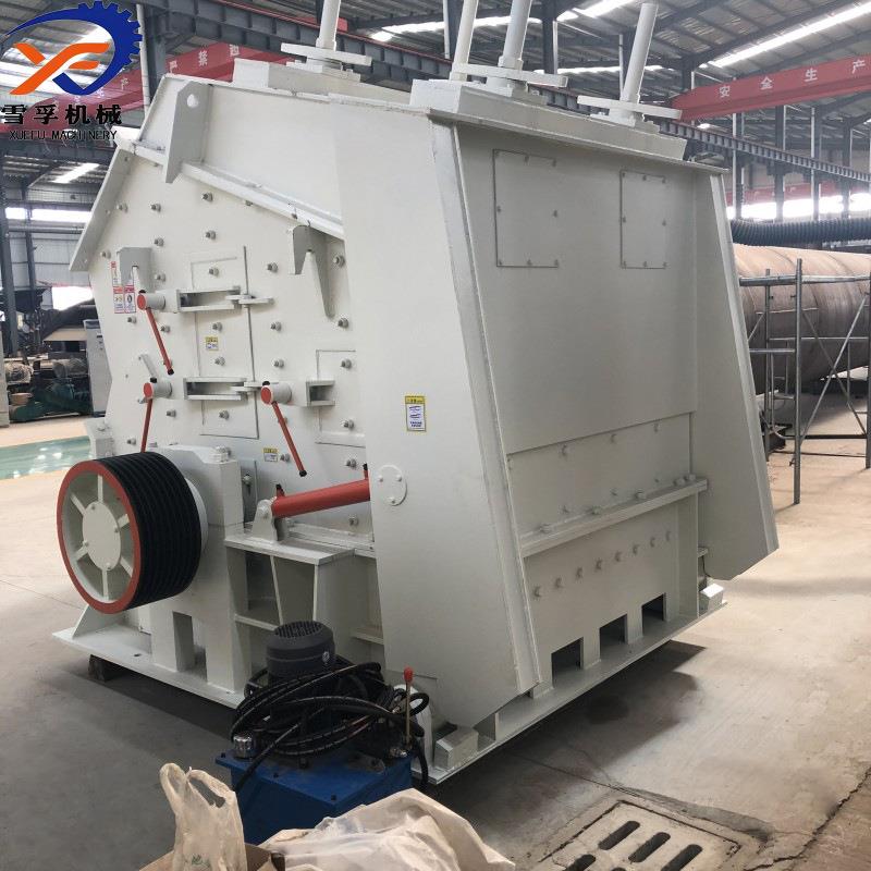 石料反击式破碎机矿山铁路用碎石机石料破碎砖头瓦块反击破碎机