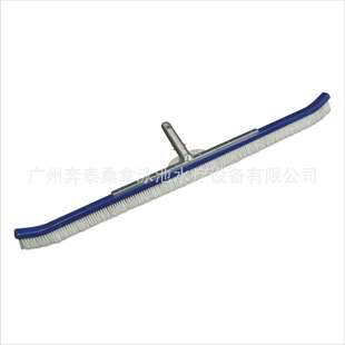 36寸 90cm铝柄和易型夹弧形池刷泳池清洁用品泳池池刷656