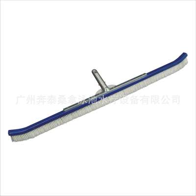 36寸/90cm铝柄和易型夹弧形池刷泳池清洁用品泳池池刷656