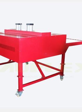 单边双工位气动烫画机80*60cm印logo机大尺寸平板烫画设备