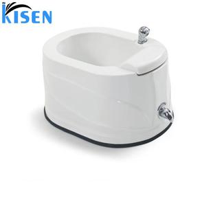 2021热销亚克力足浴盆陶瓷沐足盆美甲足疗店泡脚盆塑料桶洗脚池