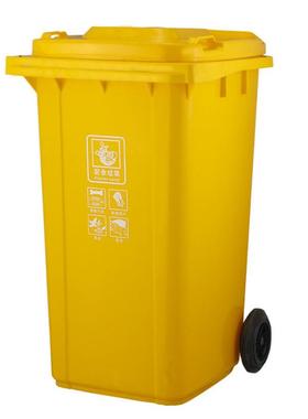 垃圾桶户外240升分类塑料桶物业街道挂车120L干湿垃圾箱