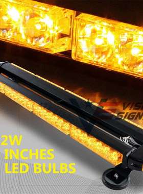 长排警示灯54LED长排爆闪灯警示灯162W长条车顶灯爆闪警示灯