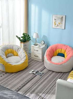 懒人沙发可躺可睡榻榻米阳台懒人躺椅单人座椅卧室小沙发豆袋