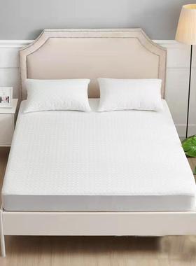 直销竹纤维TPU防水床笠空气层隔尿垫家用床套竹炭纤维床垫罩