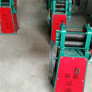 穿模前钢筋轧尖机华策牌电动钢筋捻头机1-8mm钢筋压头机