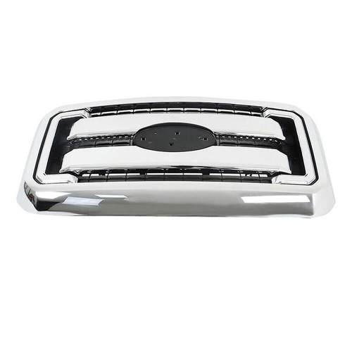 汽车配件适用于2011-2016款福特F250前杠中网格栅总成BC3Z-8200-A