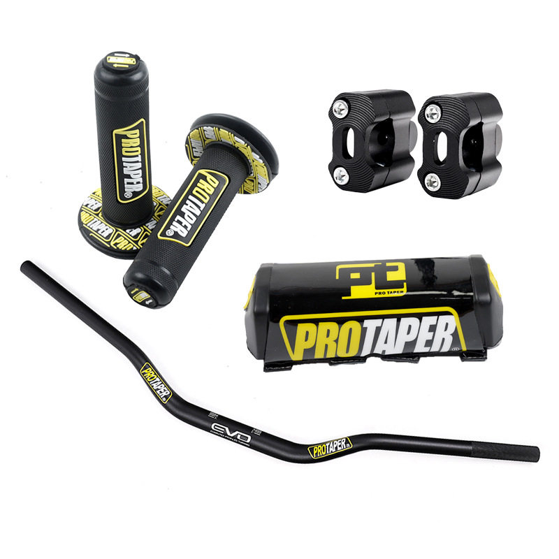 MX6M7波速尔猎豹M5CQR配件28MMEVO变径车把菱形防撞海绵护胸棉PT