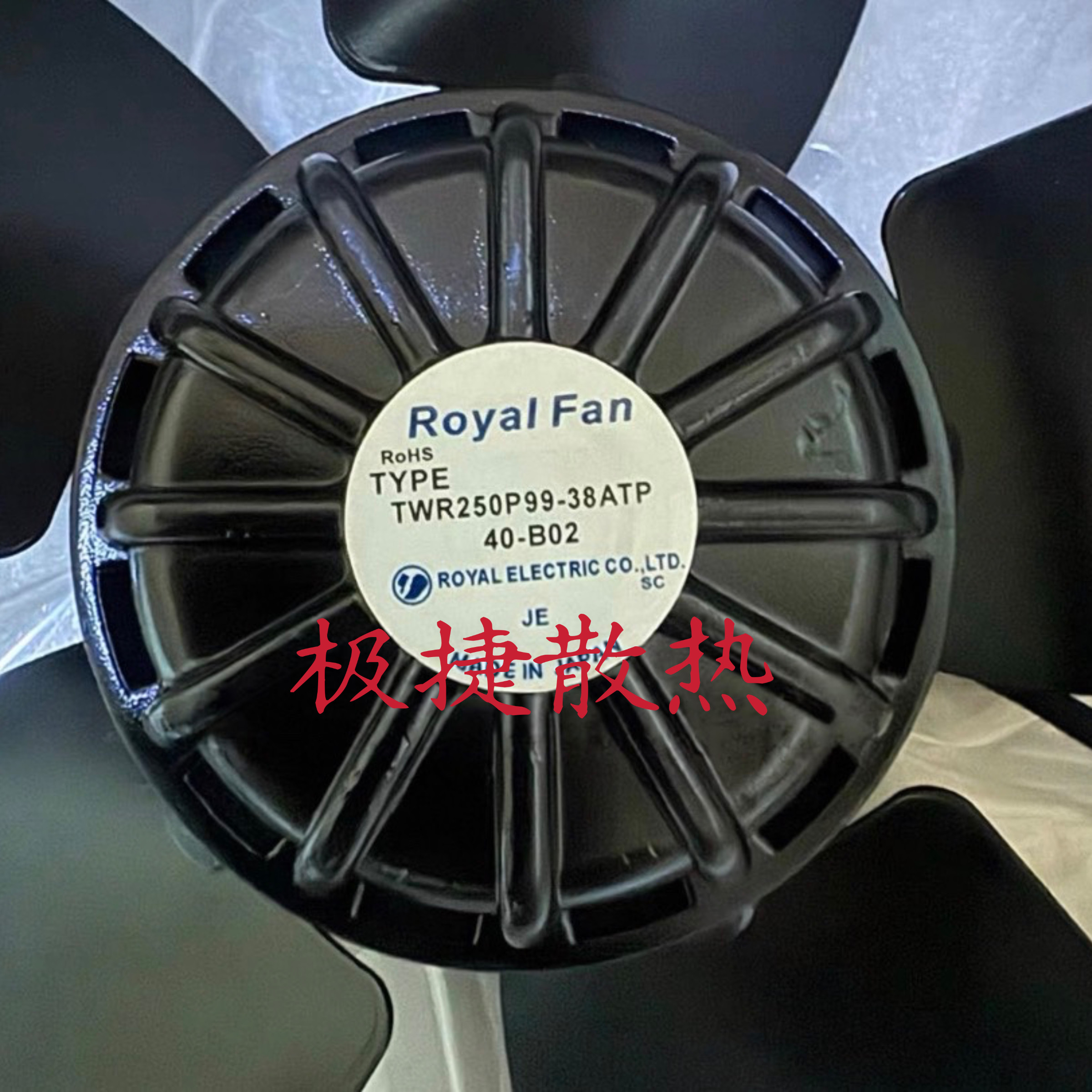 TWR250P99-38ATP-40-B02原装日本ROYAL进口风机TWR250P99-38A-TP
