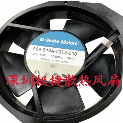 全新GLOBE MOTORS A59-B15A-15T3/23T3-000 5915PC-12T-B30 风扇