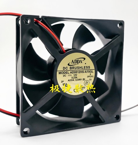 AS08024HB389B00 全新ADDA DC24V 1.5A 8CM 8038 变频器散热风扇