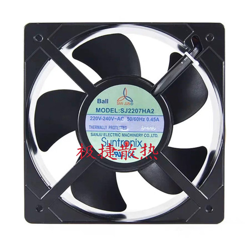 全新原装台湾三巨SJ2207HA2 220V风机20572散热风扇 大风量风机