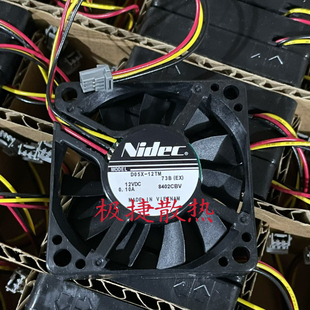 全新 NIDEC D05X-12TM 12V 0.10A 5010 3线机箱电源工业 散热风扇